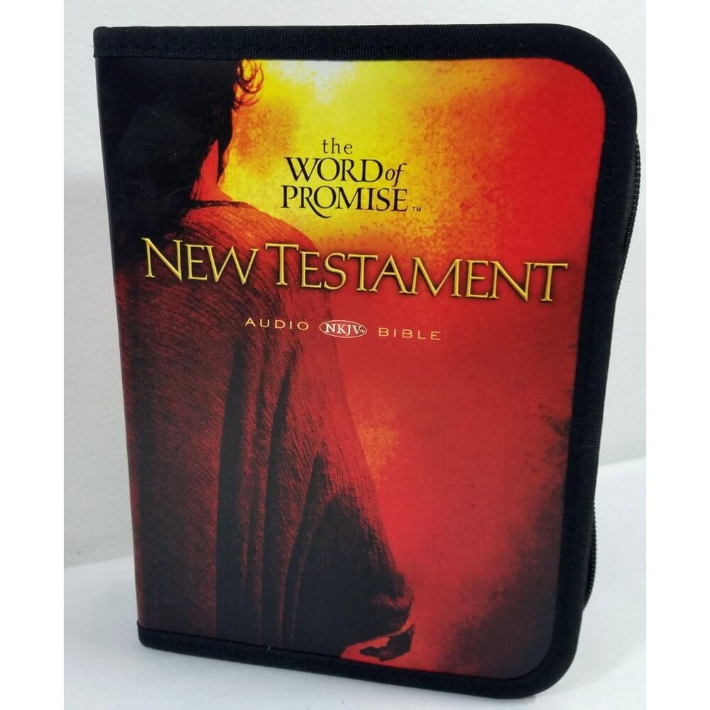 The Word Of Promise New Testament Audio Bible NKJV 20 CD Set With Zippered Case